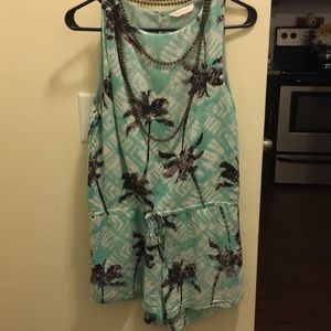 Palm Tree Romper